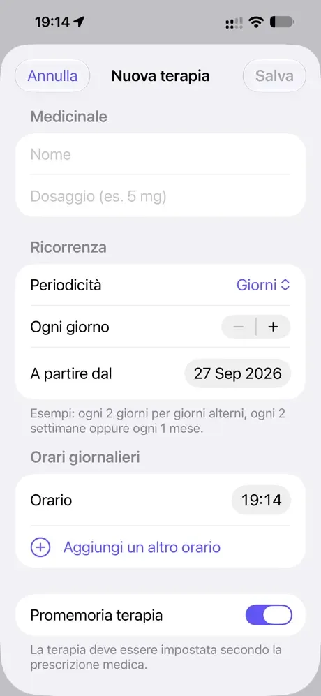 DPT Diario Pressione e Terapia screenshot 4