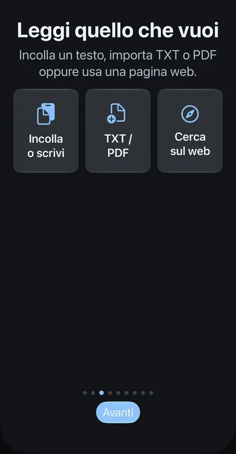 Lampo Reader screenshot 2
